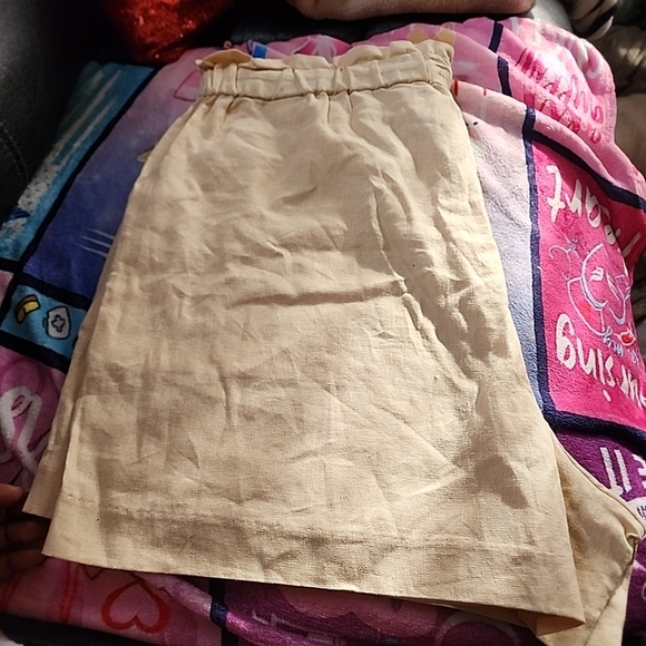 Banana Republic Highwaiated Linen Blend Shorts. Nwt. Xl - Picture 6 of 8